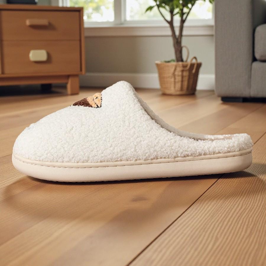 Espresso Martini Slippers - Women's Fluffy Cotton House Shoes